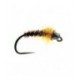 Amber Pheasant Tail Tungsten Nymph Barbless - 1