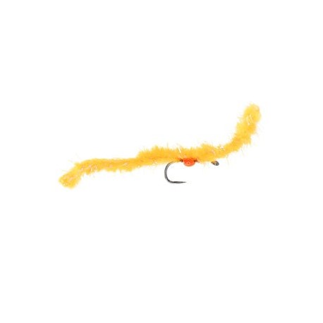 Eggstatic Worm Fire Orange Barbless - 1