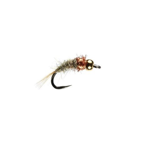 Back Eddy Hares Ear Tungsten Nymph Barbless - 1