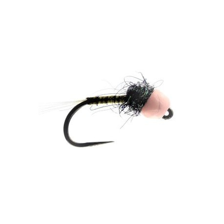 Grayling Jig Olive Quill Tungsten Bead Barbless - 1