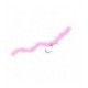 Eggstatic Worm Shrimp Pink Barbless - 1
