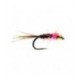 Pink Rapid Pheasant Tail Tungsten Nymph Barbless - 1
