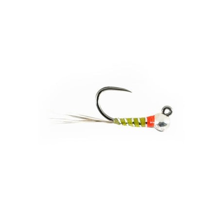 Tungsten Perdigon Jig Light Olive - 1