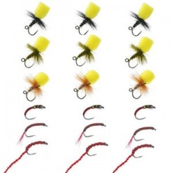 Barbless Ressie Dink Collection  Winter Bloodworms - 1