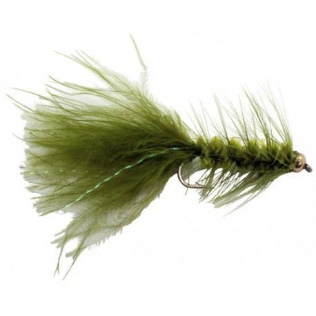 Bead Head Woolly Bugger Olive - 1