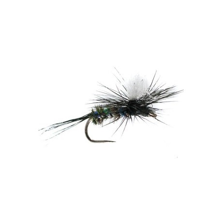 Barbless Skinny Black Gnat - 1