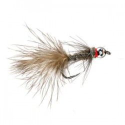 Tungsten River Streamer Barred Fry Barbless - 1