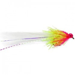 White Shaggy Cat Lure - 1