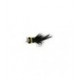 Deer Hair Bass Bug Black Yellow - 1