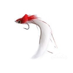 Diver Rabbit Strip Weedless Red White