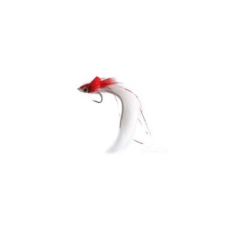 Diver Rabbit Strip Weedless Red White - 1