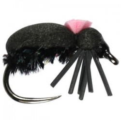 Black Foam Beetle Barbless
