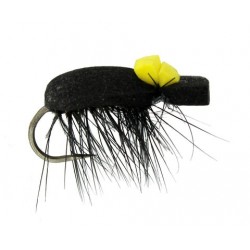 Black Beetle Foam Yellow Back - 1